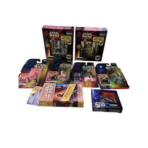 Star Wars Action Figure Lot Boxed & Carded Mixed Collection